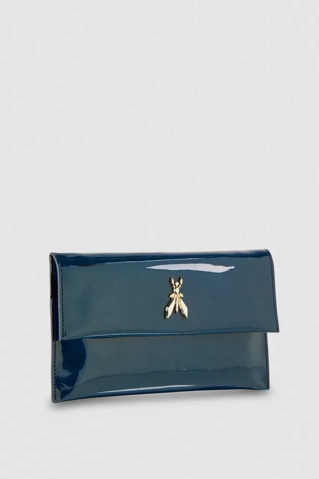 Patrizia Pepe Clutches Clutch With Chain Shoulder Strap Grey 8211 Women