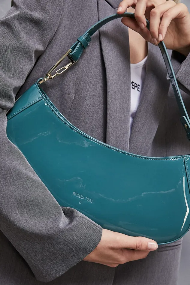 Patrizia Pepe Crossbodys Leather Shoulder Bag Green 8211 Women