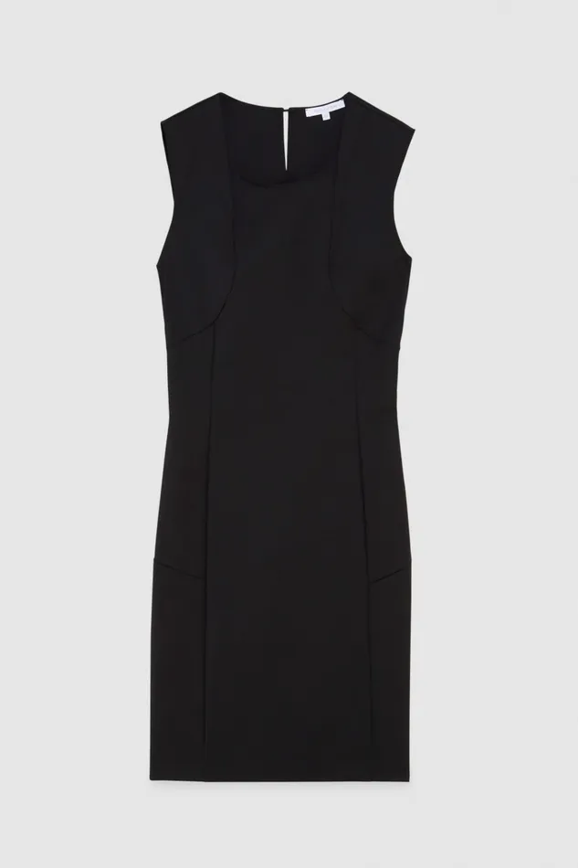 Patrizia Pepe Dresses Midi Sheath Dress Black 8211 Women