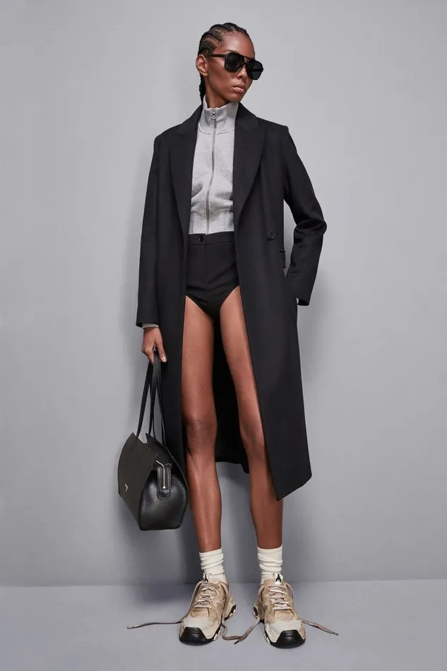Patrizia Pepe Pants and Jeans HighWaisted Crepe Culottes Black 8211 Women