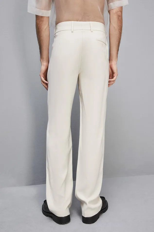 Patrizia Pepe Pants Slim Fit Pants With French Pockets Beige 8211 Men