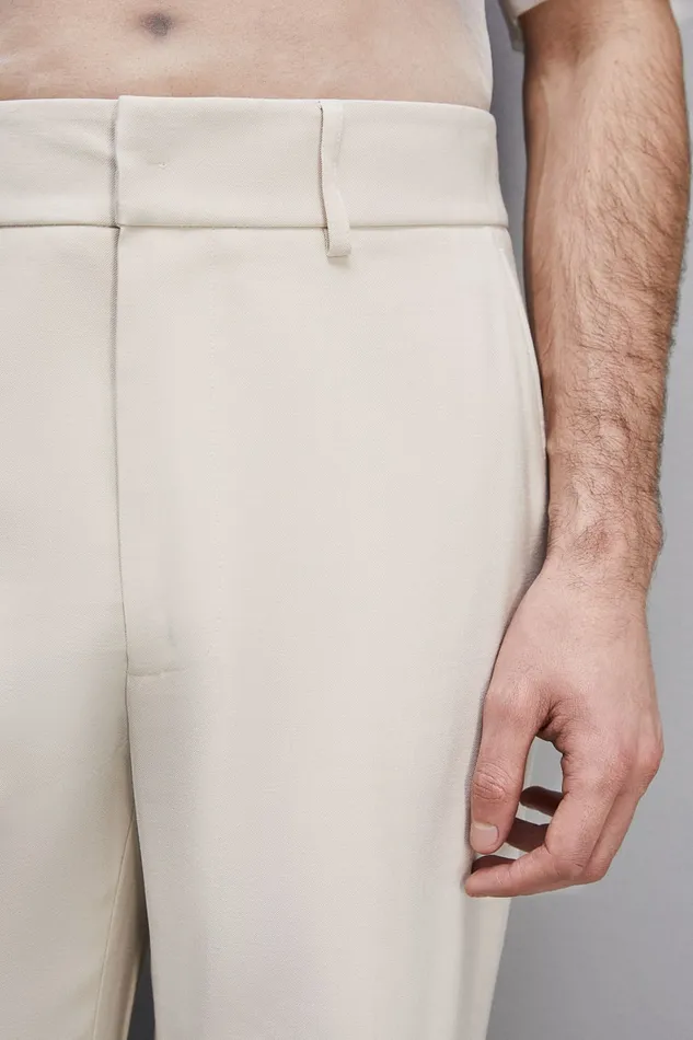 Patrizia Pepe Pants Slim Fit Pants With French Pockets Beige 8211 Men