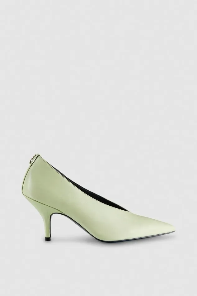 Patrizia Pepe Pumps Leather Pumps Green 8211 Women