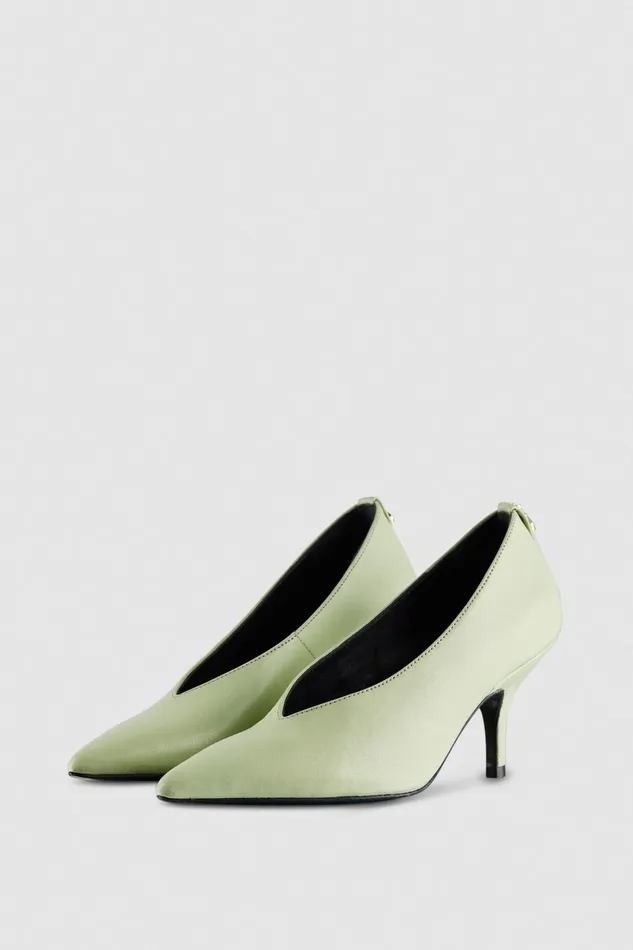Patrizia Pepe Pumps Leather Pumps Green 8211 Women