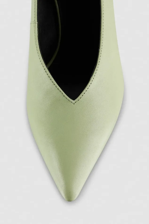 Patrizia Pepe Pumps Leather Pumps Green 8211 Women