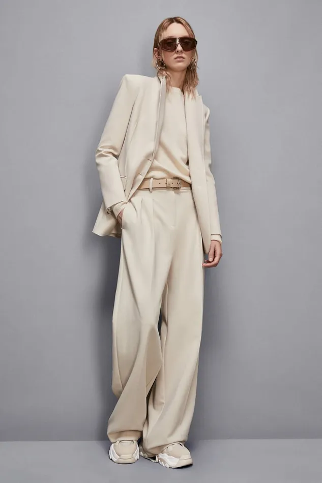 Patrizia Pepe Tailleur TwoButton Jacket Beige 8211 Women
