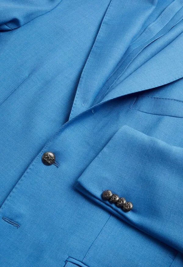 Paulstuart Blazers and Jackets Mens Mohair and Silk Jacket Sky Blue Paulstuart Blazers and Jackets Mens Mohair and Silk Jacket Sky Blue