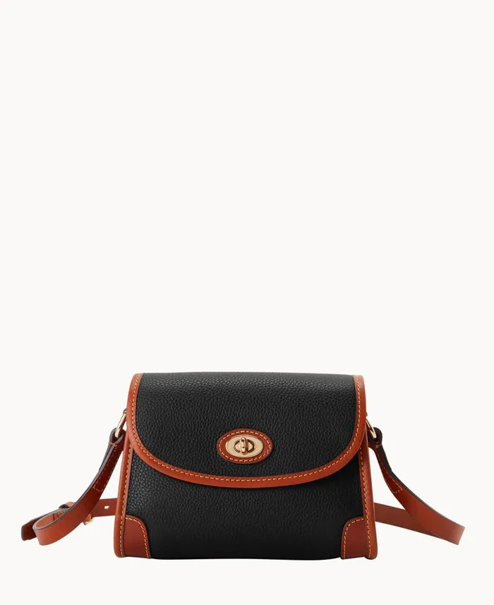 Pebble Grain 20 Crossbody Black Woman Dooney and Bourke Crossbodies
