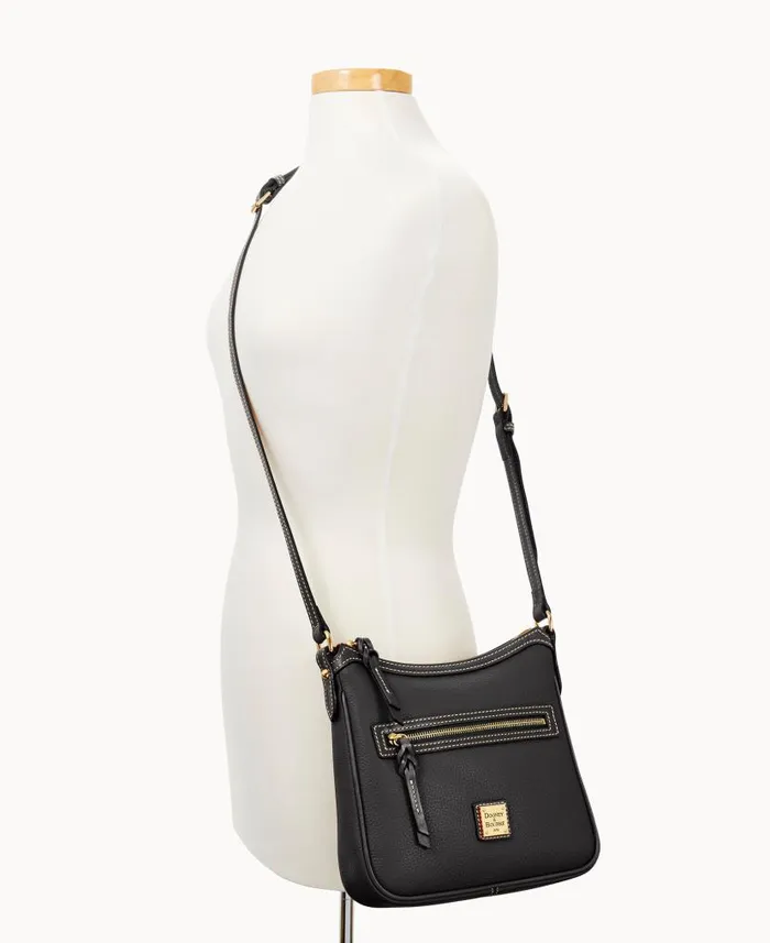 Pebble Grain Pocket Crossbody Black Black Woman Dooney and Bourke Crossbodies Pebble Grain Pocket Crossbody Black Black Woman Dooney and Bourke Crossbodies