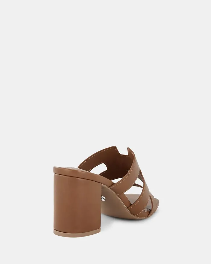Peep Toes Women FREDDY CARAMEL Open Toe Heels NOVO Shoes
