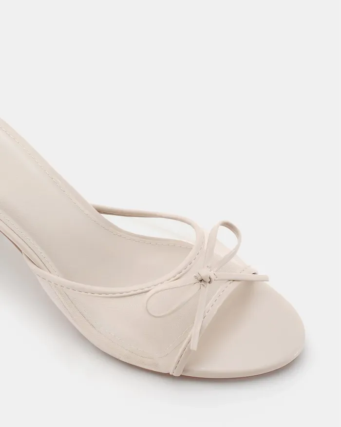 Peep Toes Women NOVO Shoes FLORIAN CREAM Mules