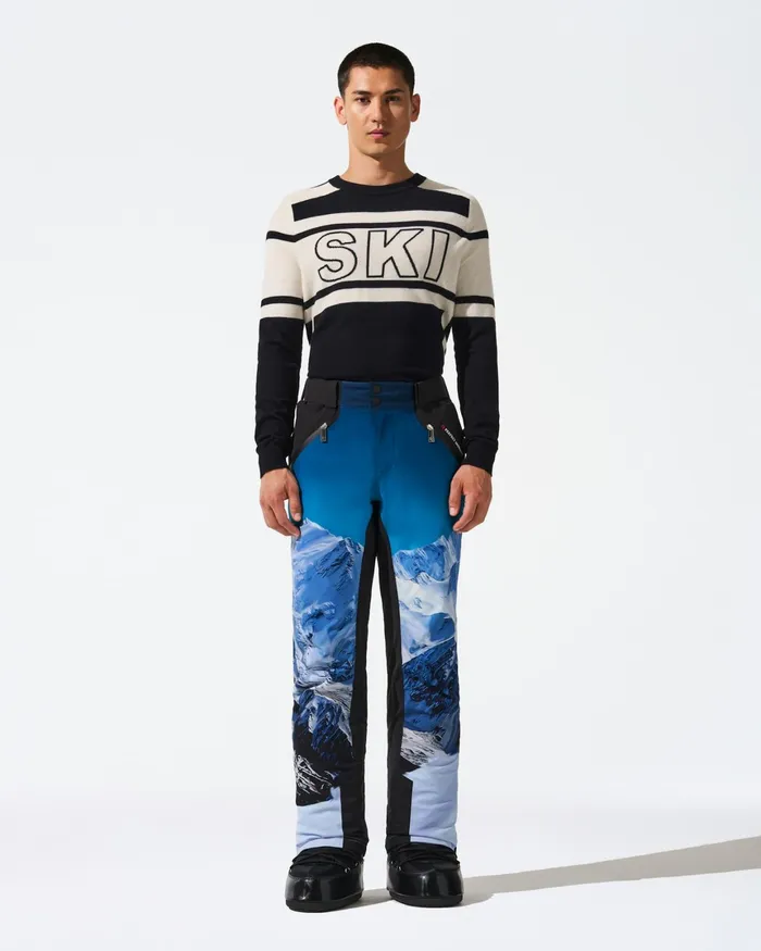 Perfect Moment Chamonix Ski Pant Landscape Men Pants