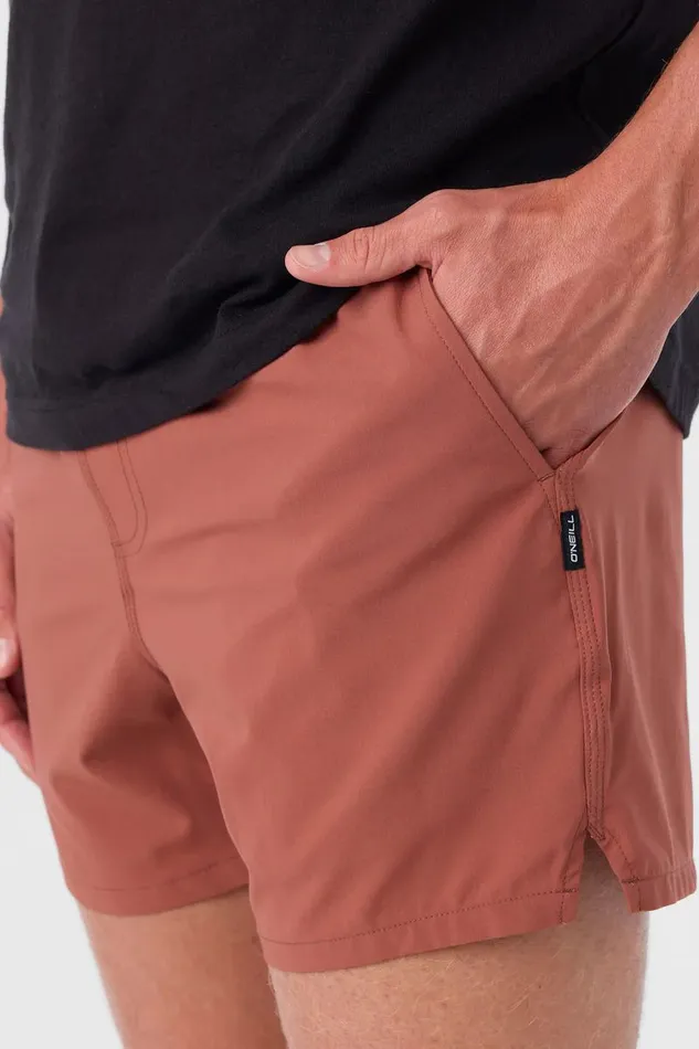 PERFORM LINED 15034 ATHLETIC SHORTS Mahogany Men O039NEILL Clothing