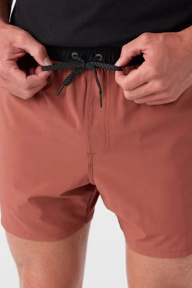 PERFORM LINED 15034 ATHLETIC SHORTS Mahogany Men O039NEILL Clothing