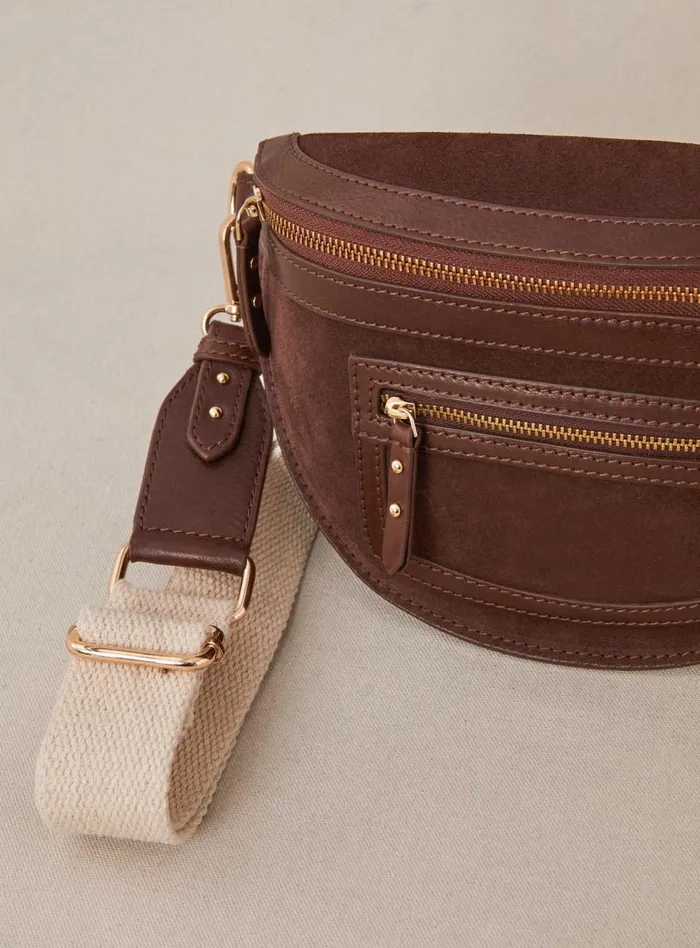 Petite Mendigote Bananas Fw24 Sac Banane Sana Bimatiere Chocolate 8211 Women