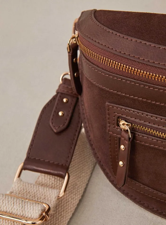 Petite Mendigote Bananas Fw24 Sac Banane Sana Bimatiere Chocolate 8211 Women