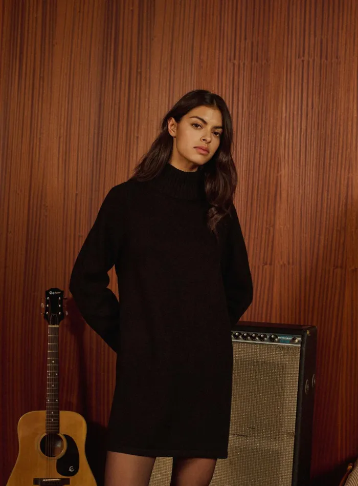 Petite Mendigote Dresses Fw24 Robe Roxane Black 8211 Women