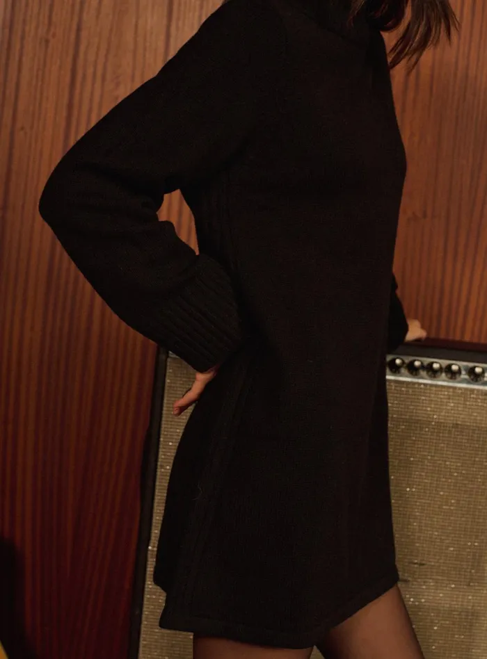 Petite Mendigote Dresses Fw24 Robe Roxane Black 8211 Women