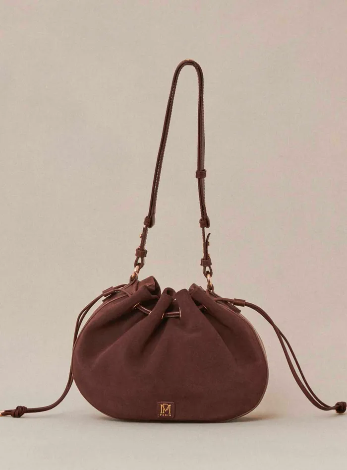 Petite Mendigote Shoulder Bags Fw24 Sac Sauline Bimatiere Chocolate 8211 Women