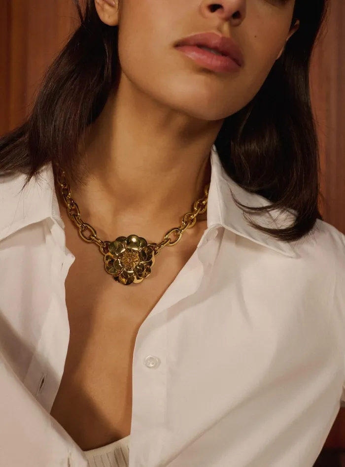 Petite Mendigote The Jewels Albane Necklace Golden 8211 Women
