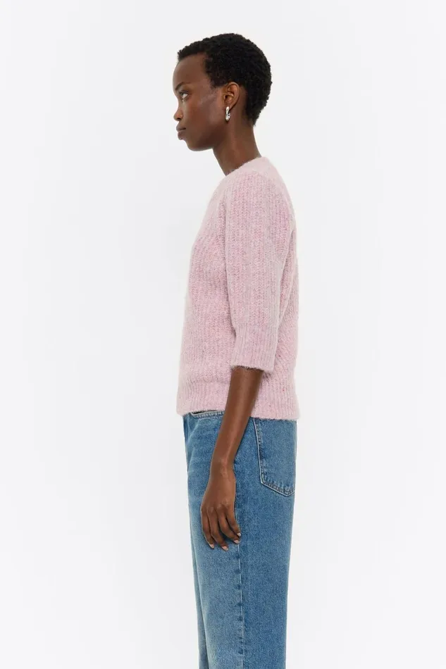 Pink Lurex Jumper Pink Women Bimba Y Lola Knitwear Pink Lurex Jumper Pink Women Bimba Y Lola Knitwear