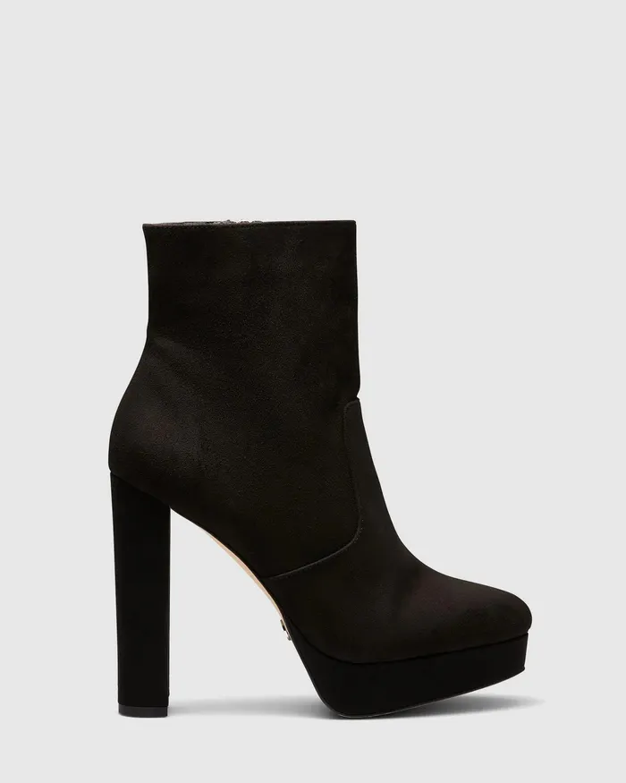 Platform Boots NOVO Shoes Women KIWI BLACK