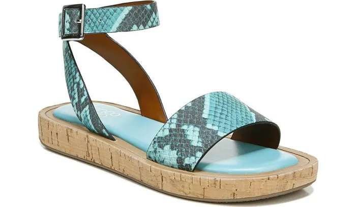 Platform Women Franco Sarto Franco Eden Platform Sandal Teal Snake Print Faux Leather Platform Women Franco Sarto Franco Eden Platform Sandal Teal Snake Print Faux Leather