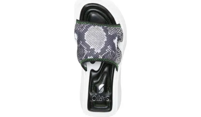 Platform Women Franco Sarto Sarto Vina 2 Platform Slide Sandal Roccia Mesh