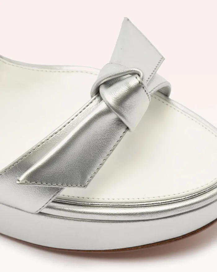 Platforms Women Alexandre Birman Platform Sandals For Wedding 8211 Clarita Platform Bridal 120 8211 Alexandre Birman Bridal Silver Pearl