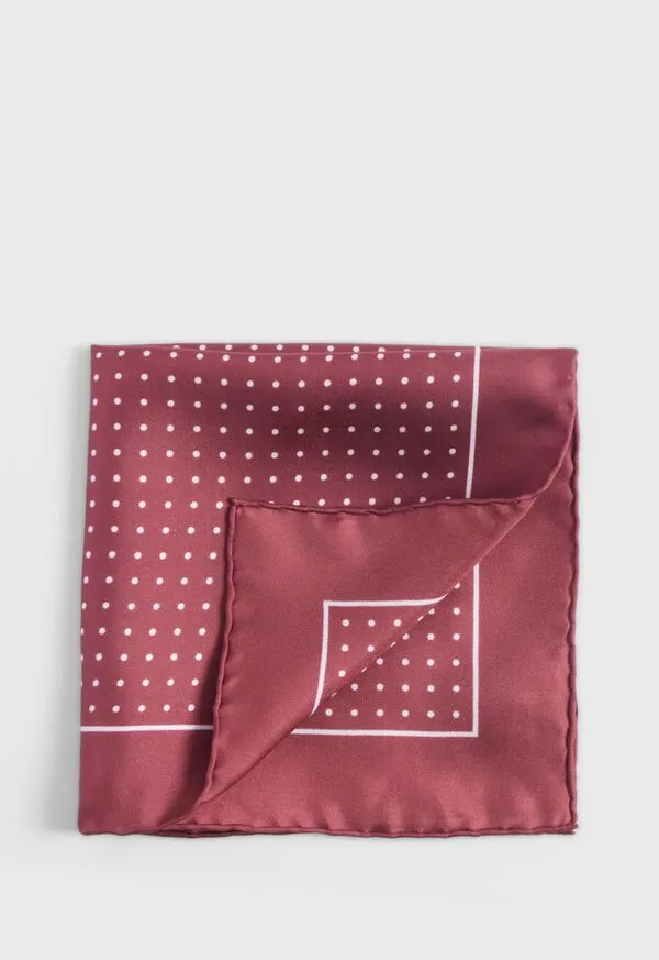 Pocket Squares Silk Twill Dot Print Pocket Square SilverWhite 8211 Paulstuart Mens Pocket Squares Silk Twill Dot Print Pocket Square SilverWhite 8211 Paulstuart Mens