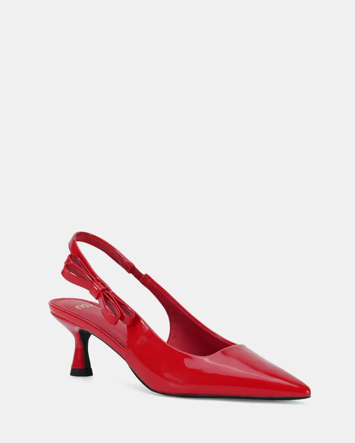 Pumps INDI Red Patent Pumps NOVO Shoes Women