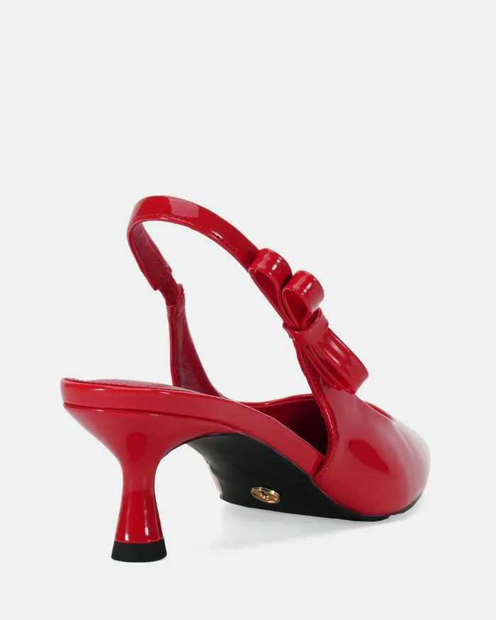 Pumps INDI Red Patent Pumps NOVO Shoes Women
