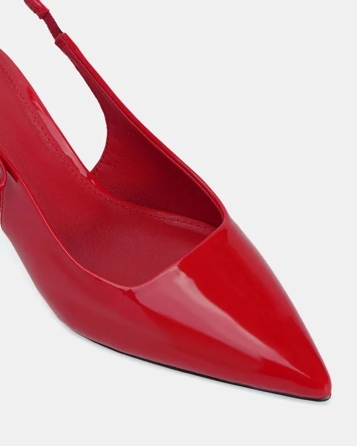 Pumps INDI Red Patent Pumps NOVO Shoes Women