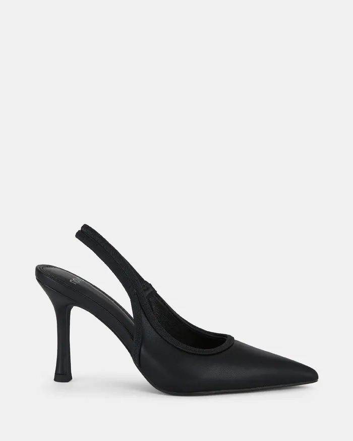 Pumps NOVO Shoes Women IANTHE BLACK Closed Toe Heels