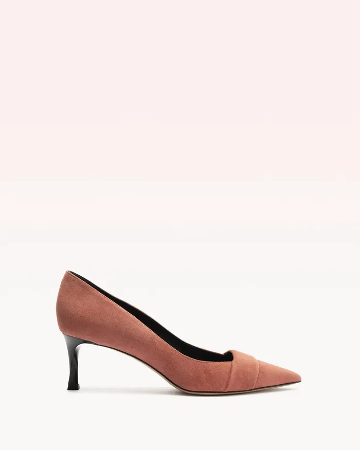 Pumps Women Alexandre Birman Ally 60 Thin Suede Clay Clay