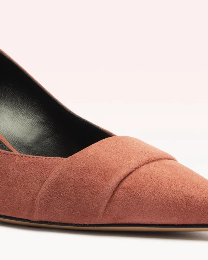 Pumps Women Alexandre Birman Ally 60 Thin Suede Clay Clay