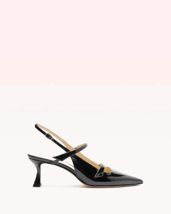 Pumps Women Alexandre Birman Tita 60 Pointed Toe Slingback Alexandre Birman Slingback Pumps Black