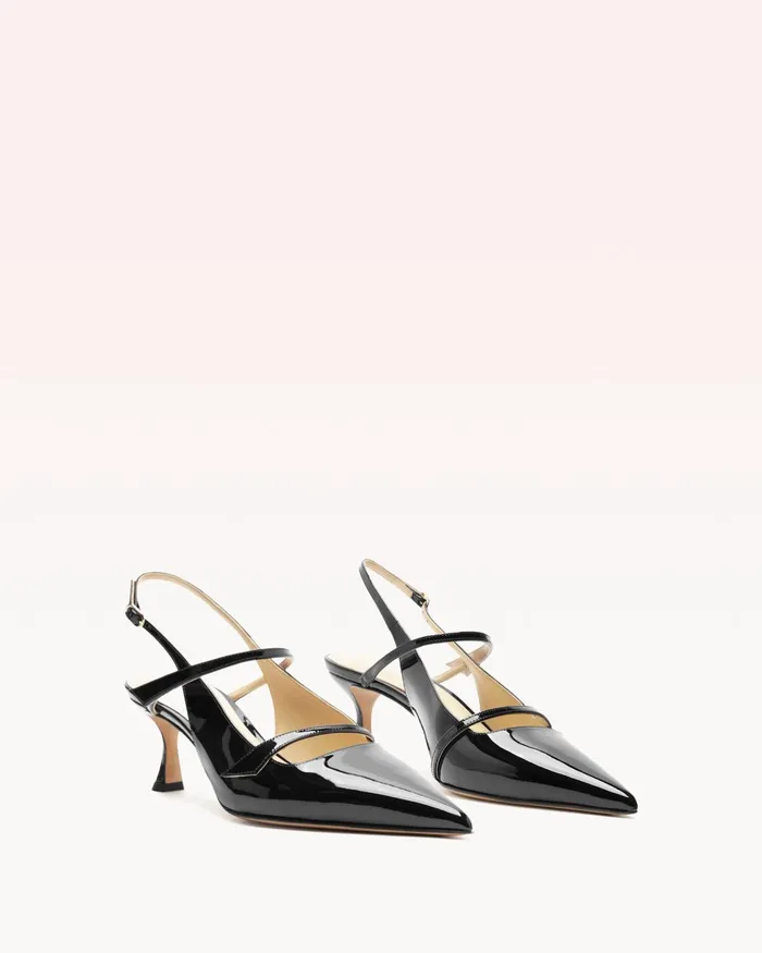 Pumps Women Alexandre Birman Tita 60 Pointed Toe Slingback Alexandre Birman Slingback Pumps Black