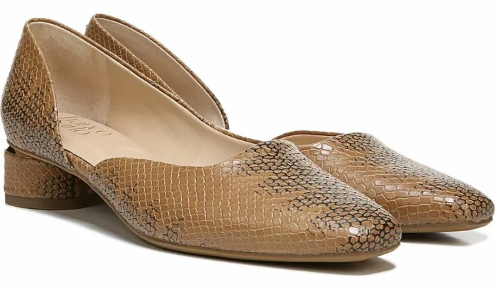Pumps Women Franco Sarto Franco Citrus Pump Beige Faux Leather