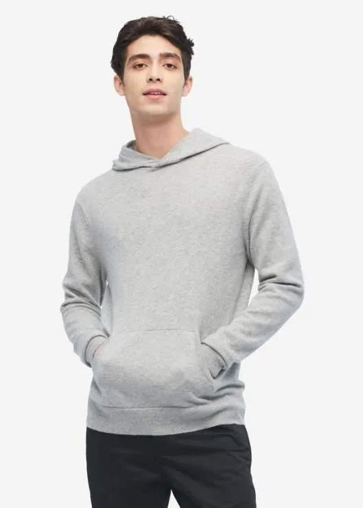 Pure Cashmere Hoodie For Men Men Lilysilk Sweaters