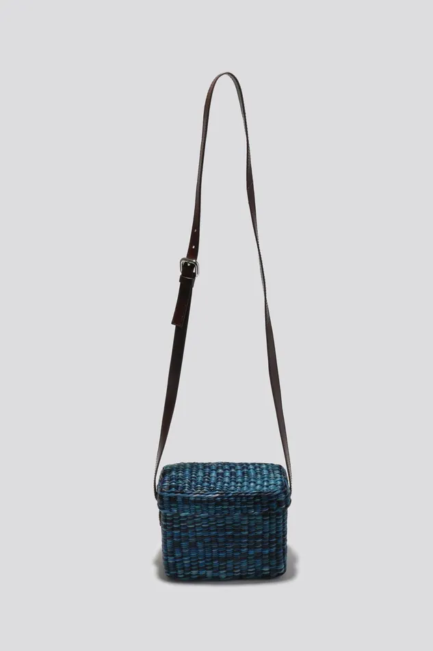Rachel Comey Bags Women Straw Lunchbox Blue