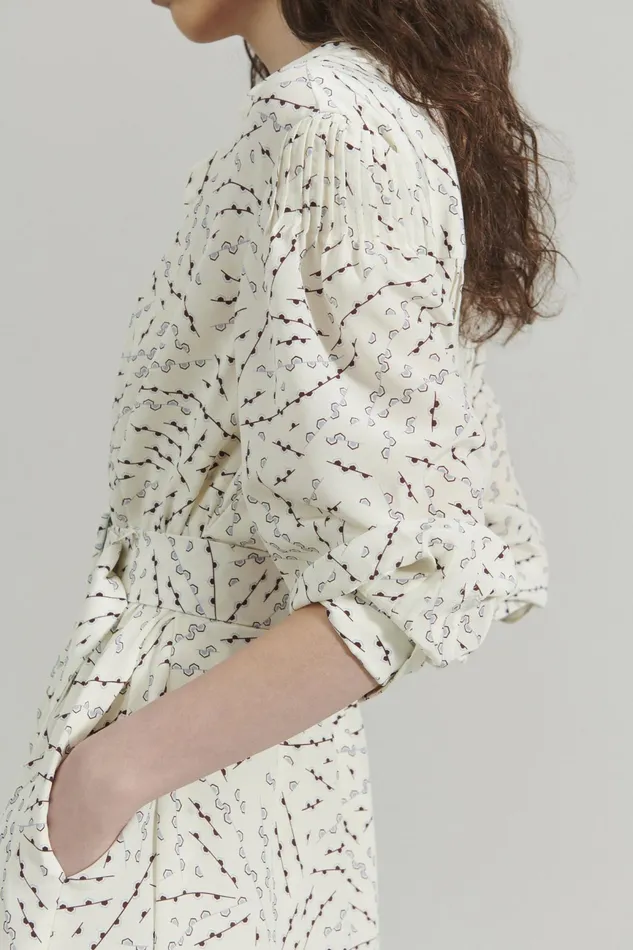 Rachel Comey Dresses Women Allium Dress Ecru Multi
