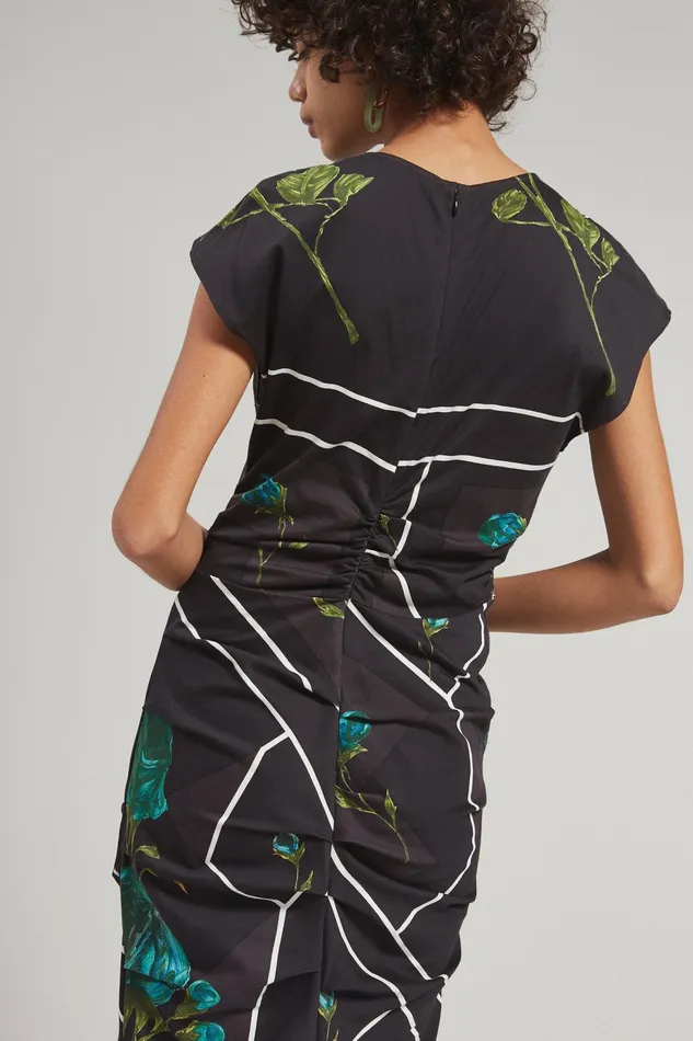 Rachel Comey Dresses Women New Delirium Dress Black Multi