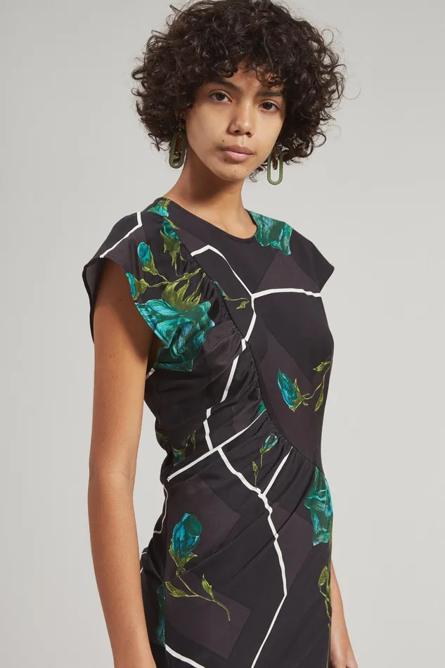 Rachel Comey Dresses Women New Delirium Dress Black Multi