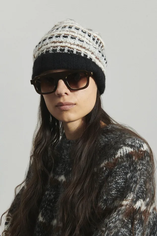 Rachel Comey Hats Women Sly Beanie Brown Multi
