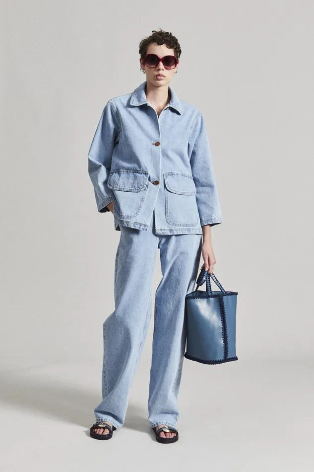 Rachel Comey Jackets Outerwear Women Travail Jacket Celeste