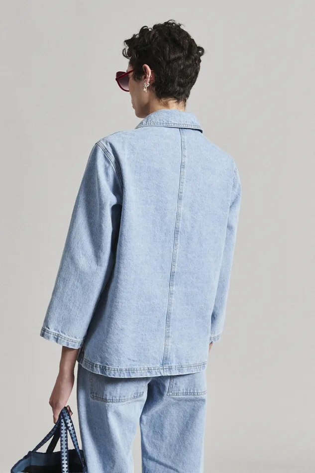 Rachel Comey Jackets Outerwear Women Travail Jacket Celeste
