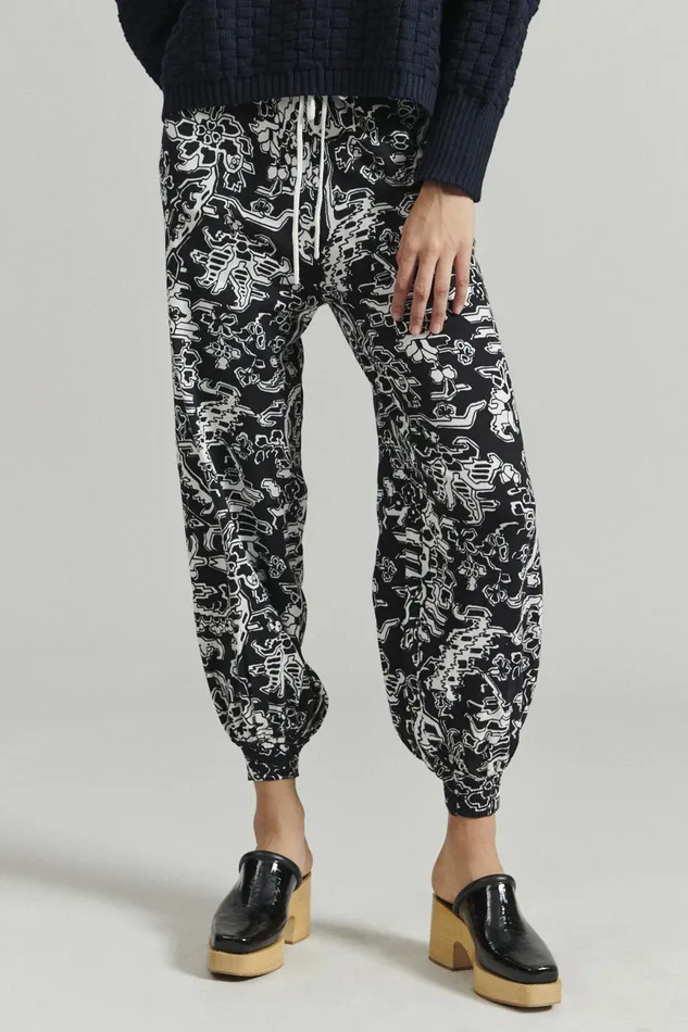 Rachel Comey Knits Women Russ Pant Black Multi