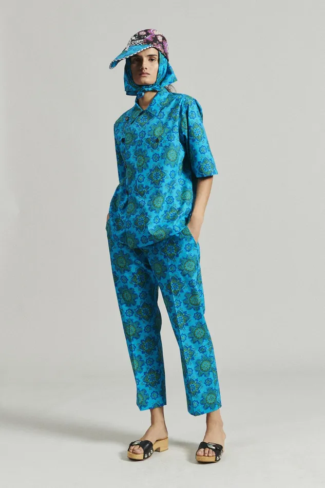Rachel Comey Shirts Women Demo Shirt Blue Multi