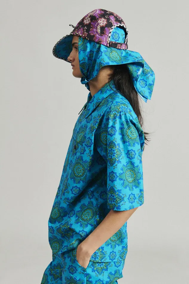 Rachel Comey Shirts Women Demo Shirt Blue Multi